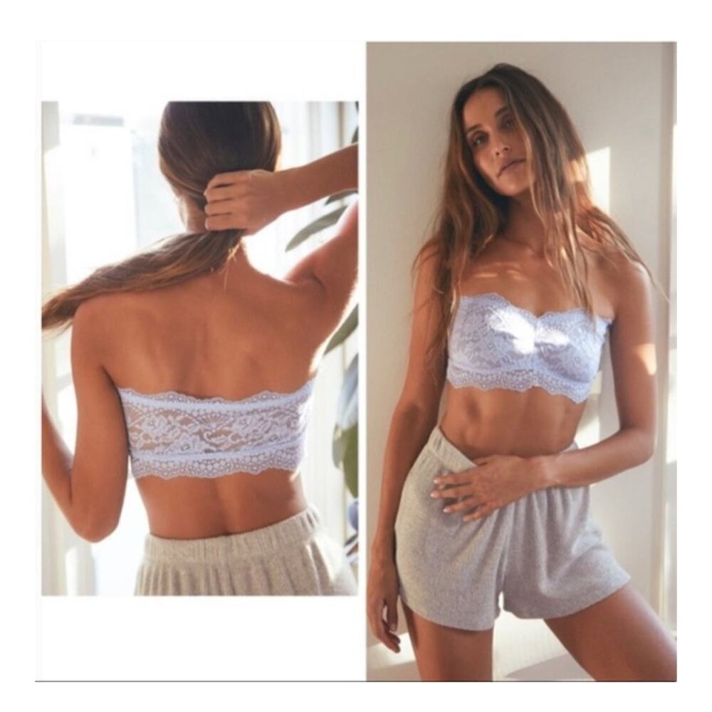 NWT Free People Lacey Looks Bandeau Bralette XS